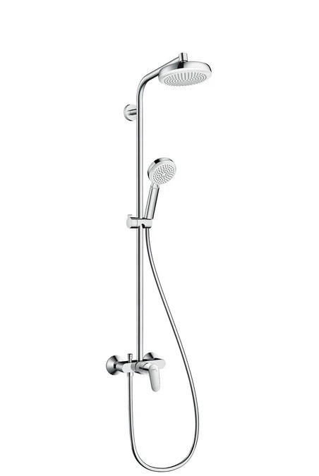 Душевая колонна Hansgrohe Crometta 160 1 jet с однорычажным смесителем (27266400) 27266400