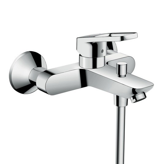 Смеситель для ванны Hansgrohe Logis Loop, внешний монтаж, однорычажный, хром (71244000) 71244000