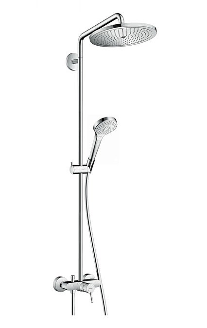 Душевая система Hansgrohe Croma Select S, с однорычажным смесителем, хром (26791000) 26791000