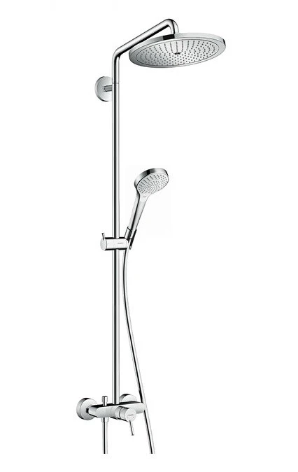 26791000 Croma Select 280 Air 1jet Showerpipe с однорычажным смесителем 26791000