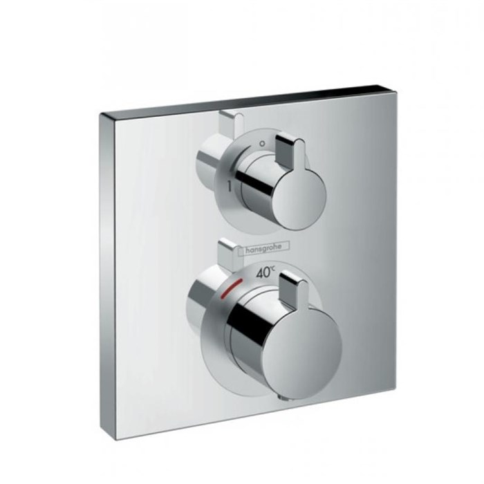 Ecostat Square Термостат с запорным вентилем 15712000