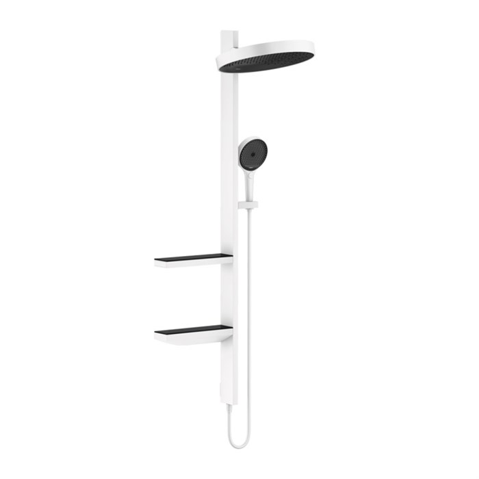 Душевая колонна Hansgrohe Rainfinity Showerpipe 360, скрытый монтаж, белый матовый (26842700) 26842700