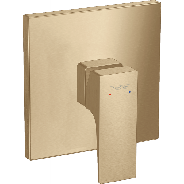 Смеситель для душа Metropol, однорычажный, шлифованная бронза Hansgrohe 32565140 32565140