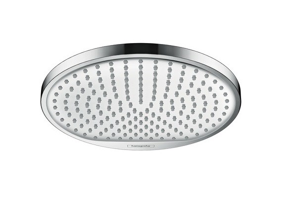 Верхний душ Hansgrohe Crometta S 240 1jet, круглый, белый/хром (26723000) 26723000
