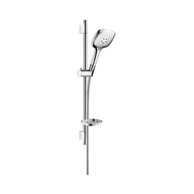 Душевой гарнитур Hansgrohe Raindance Select Е, с душевой штангой, с мыльницей, хром (27856000) 27856000