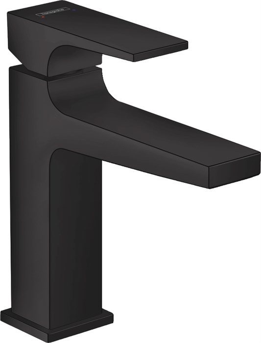 Hansgrohe Metropol 32507670 Смеситель для раковины 110, однорычажный, матовый черный 32507670
