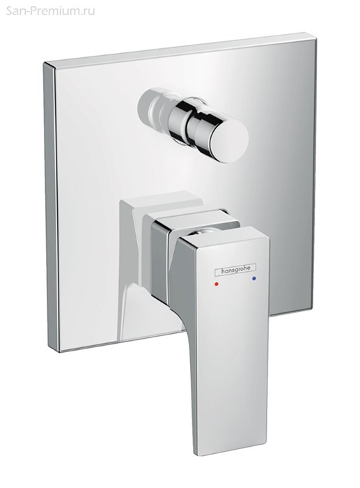 Смеситель для ванны Metropol, однорычажный, с рычаговой рукояткой,  хром Hansgrohe 32546000 32546000