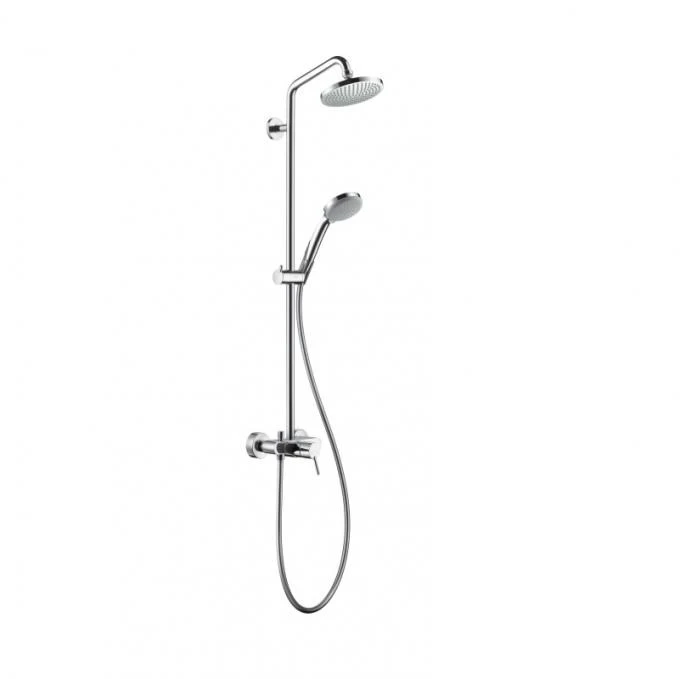 Душевая система Hansgrohe Croma, с однорычажным смесителем, хром (27154000) 27154000