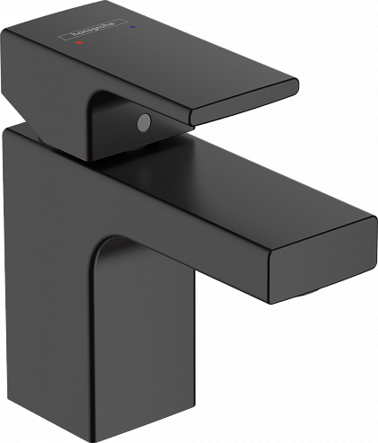 Смеситель для раковины Hansgrohe Vernis Shape, матовый чёрный (71567670) 71567670