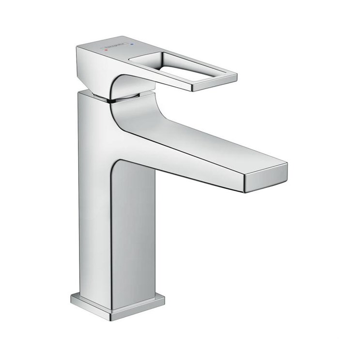 Смеситель для раковины Hansgrohe Metropol, однорычажный, с донным клапаном, хром (74506000) 74506000