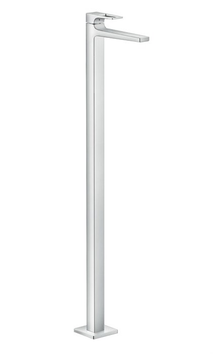 Смеситель для раковины Hansgrohe Metropol, напольный монтаж, однорычажный, без сливного гарнитура, с рукояткой Loop, хром (74530000) 74530000