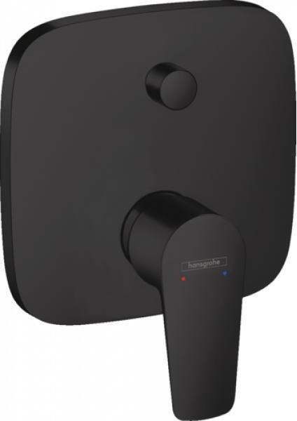 Смеситель для ванны, однорычажный, СМ, со встроенной защитной комбинацией, матовый черный  Talis E  71474670 71474670