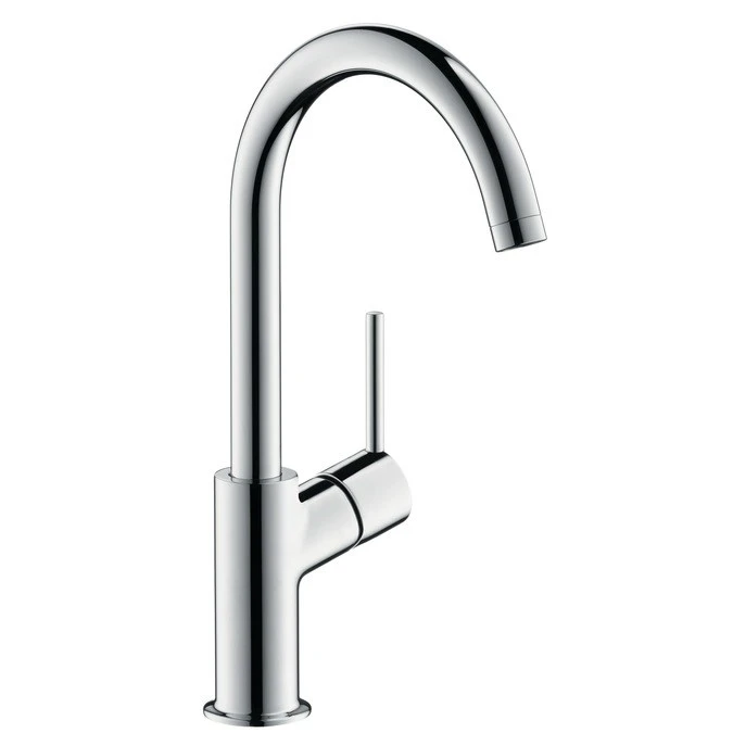 Смеситель Hansgrohe Talis для раковины, однорычажный, поворотный излив 120°, хром (32084000) 32084000
