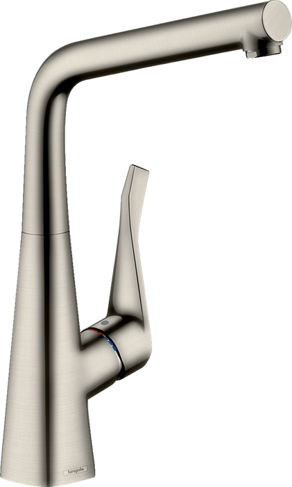 Смеситель для кухонной мойки Hansgrohe Metris M71 320,однорычажный, под сталь (14822800) 14822800