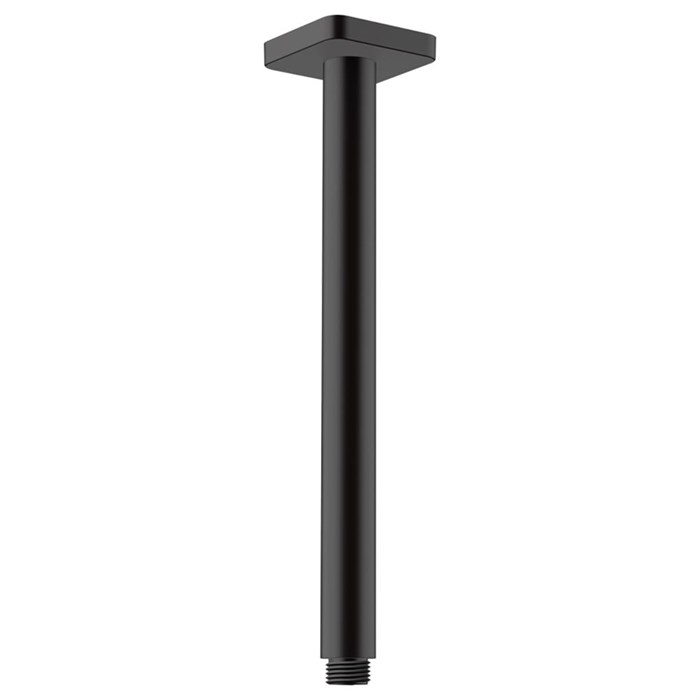 Держатель верхнего душа Hansgrohe Vernis Shape потолочный, 300 мм, матовый черный (26407670) 26407670