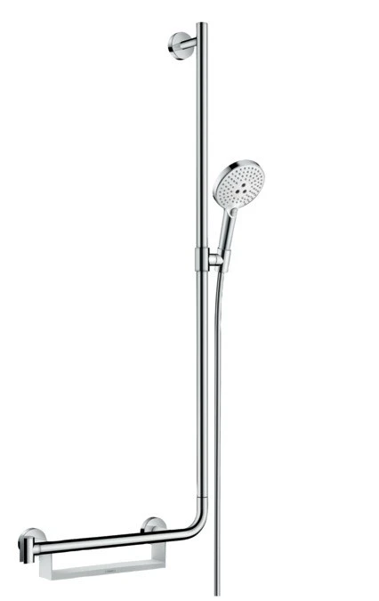 26326400 Raindance Select S 120/Unica Comfort 1.10 m R душевой набор белый/хром 26326400