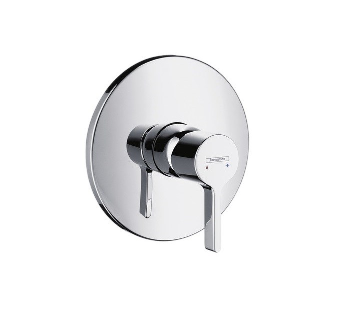 Смеситель для душа Hansgrohe Metris S, скрытый монтаж, однорычажный, хром (31665000) 31665000