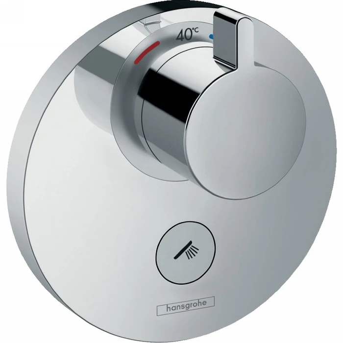 15742000 ShowerSelect S Термостат ShowerSelect S Highflow с клапаном для ручного душа, СМ, хром 15742000