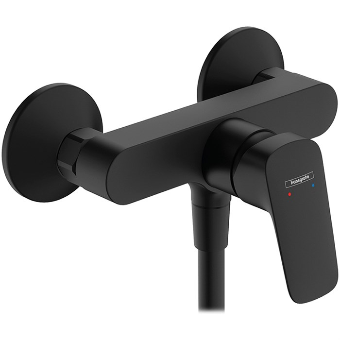 Смеситель для душа Hansgrohe Logis керамический картридж, черный матовый (71600670) 71600670