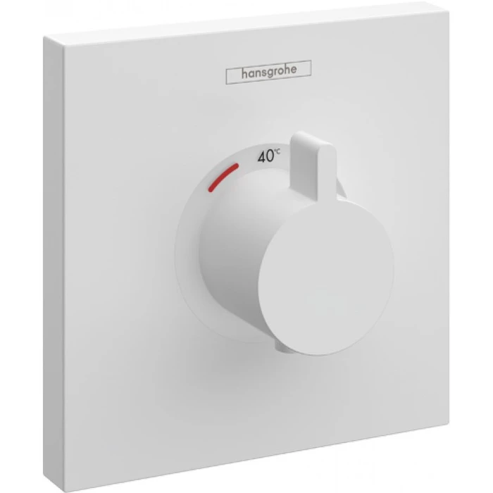 15760700 ShowerSelect Термостат ShowerSelect HighFlow, СМ, матовый белый 15760700