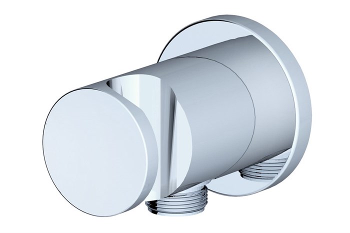 Вывод душевой Ravak, настенный, с держателем лейки, хром (X07P206) X07P206