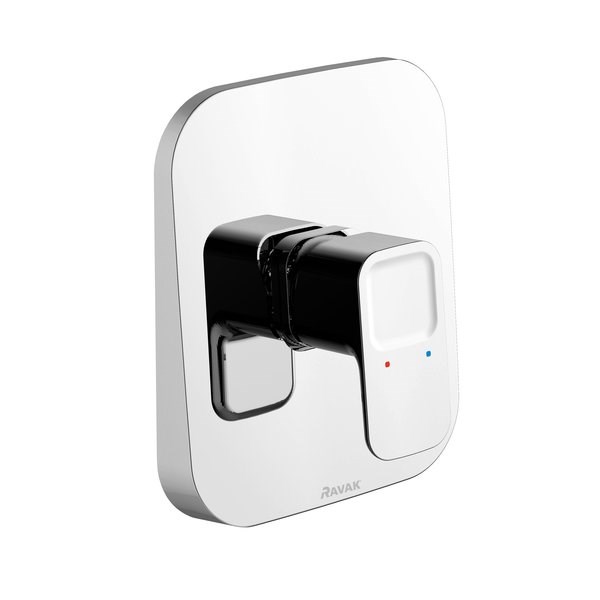 Смеситель для душа Ravak, однорычажный, встроенный, без переключателя, хром (X070069) X070069