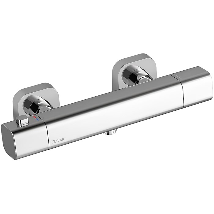 Смеситель для душа Ravak 10° Free TD F 033.00/150 с термостатом Хром (X070140) X070140