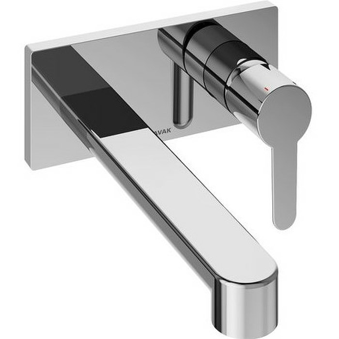 Смеситель для раковины Ravak Puri PU 019.00 встраиваемый, керамический картридж, хром (X070146) X070146