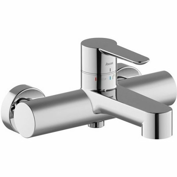 Смеситель для ванны Ravak Puri PU 022.00/150 поворотный картридж, хром (X070115) X070115