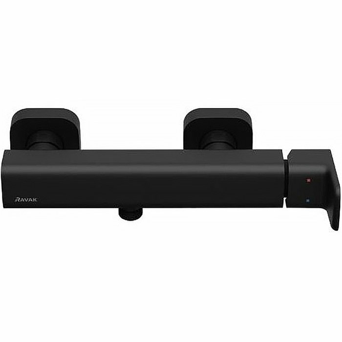 Смеситель для душа Ravak 10° Free black-TD F 032.20/150 керамический картридж, черный матовый (X070153) X070153