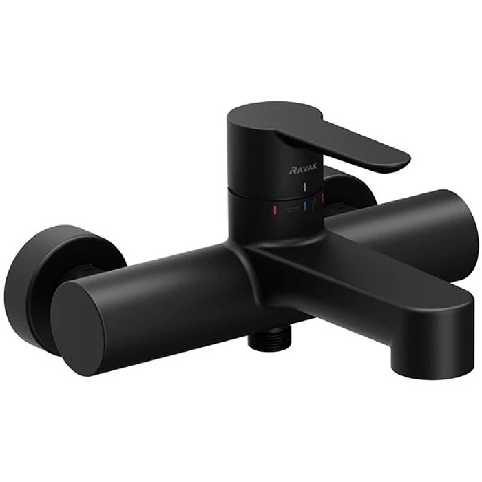 Настенный смеситель для ванны Puri black PU 022.20/150 X070185