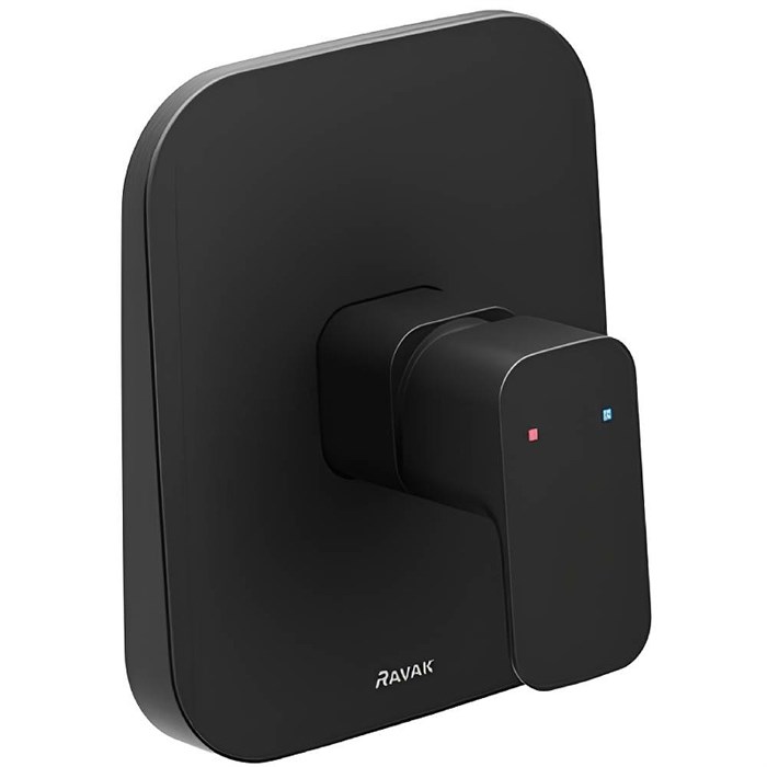 Смеситель для душа Ravak 10° Free black-TD F 062.20 скрытый монтаж, керамический картридж, черный матовый (X070157) X070157