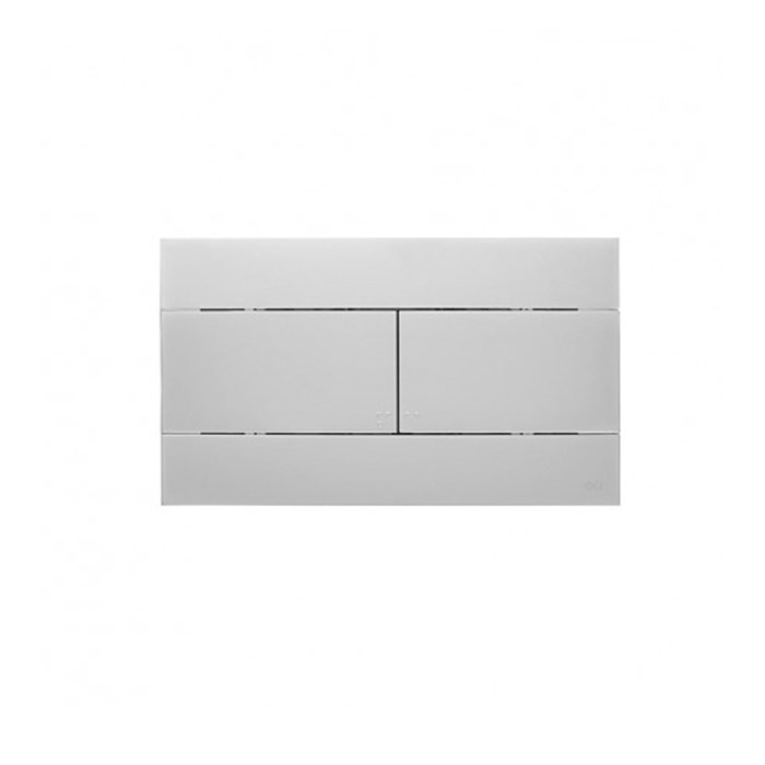 Кнопка смыва Oli SLIM механическая, двойная, хром матовый (CG23000010197/CG23000018039) CG23000010197/CG23000018039
