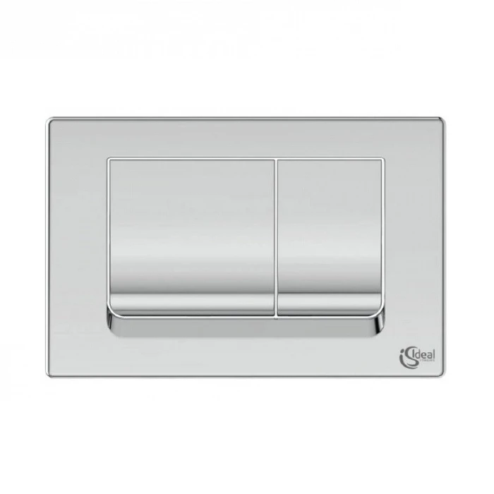 R0108AA SOLEA M1 Механическая панель смыва, двойной смыв, хром R0108AA
