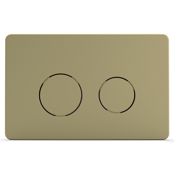 Кнопка смыва AZARIO двойная, круглая, цвет золото (AZ-8200-0086/AZ-P57-0160) AZ-8200-0086/AZ-P57-0160