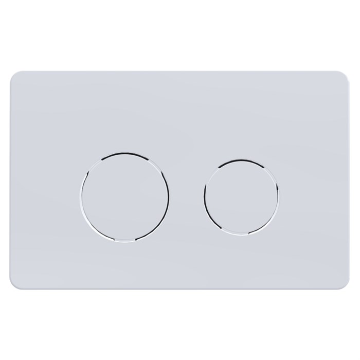 Кнопка смыва AZARIO двойная, круглая, цвет белый (AZ-8200-0085/AZ-P57-0130) AZ-8200-0085/AZ-P57-0130