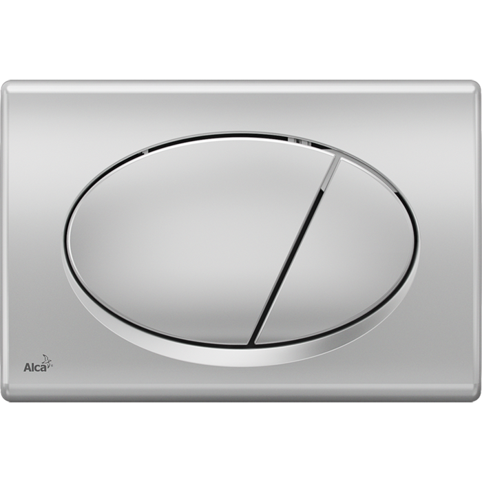 Кнопка смыва  Alcadrain, хром - матовая (M72) M72