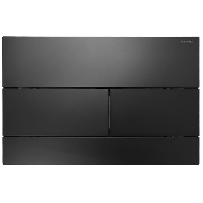 Кнопка смыва AZARIO NEW двойная, пластик, черный матовый (AZ-013.04) AZ-013.04