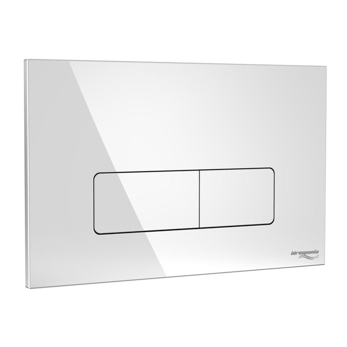 Кнопка смыва IDROSPANIA  Andrea двойная, хром глянец (30351) 30351