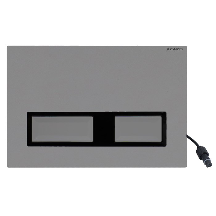 Кнопка смыва AZARIO NEW инфракрасный сенсор, механическая, белый глянцевый (AZ-008.02) AZ-510A/модель: AZ-008.02