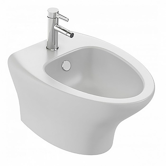 Биде подвесное Jacob Delafon Nouvelle Vague 39х54 см, без крышки, белый (EMD0002-00) EMD0002-00
