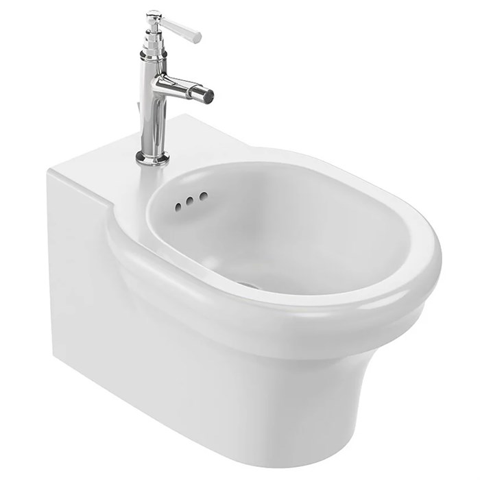 Биде подвесное Jacob Delafon Cleo фарфор, белый (EMI0002-0) EMI0002-0