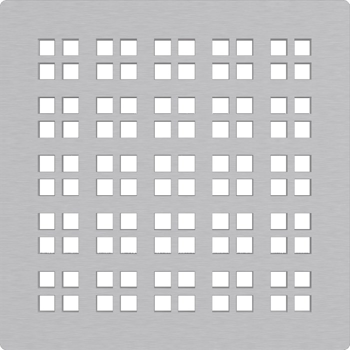 MPV015 Решетка для cливных трапов из нержавеющей стали 102×102 мм, нержавеющая сталь MPV015