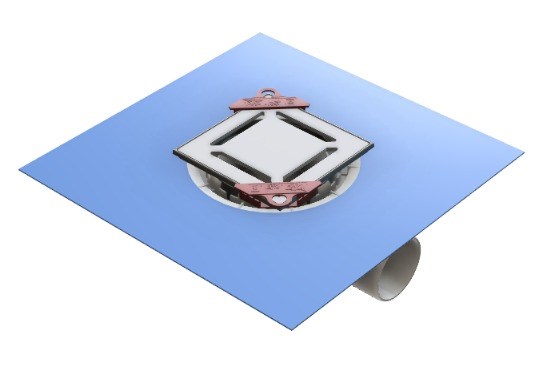 Душевой трап Gruen Nova 10х10 (FD1-H17L10E1) FD1-H17L10E1