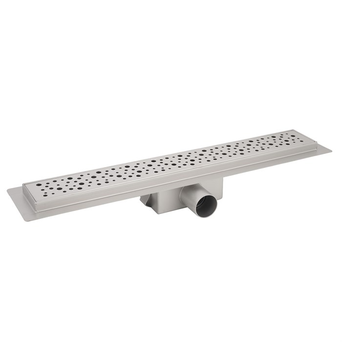 Водоотводящий металлический желоб AZARIO 750 мм D40(50) с решеткой AZT2PT20750