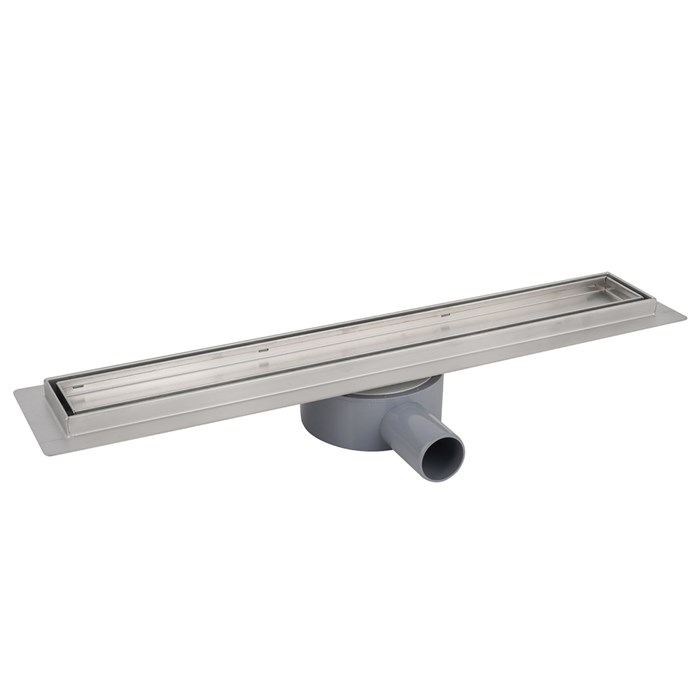 Водоотводящий металлический желоб AZARIO 360° 450 мм D40(50) под плитку AZT3TILE450