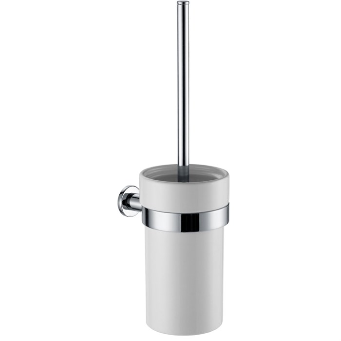 Ерш подвесной AZARIO FORNYс керамической колбой, хром (AZ-88313) AZ-88313