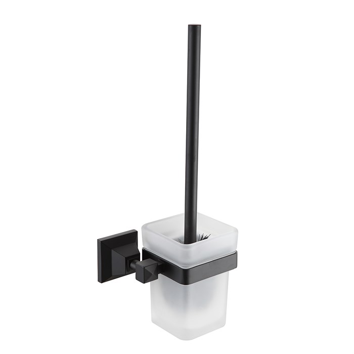 Ерш подвесной AZARIO ALTRE со стеклянной колбой, черный матовый (AZ96013B) AZ-96013B