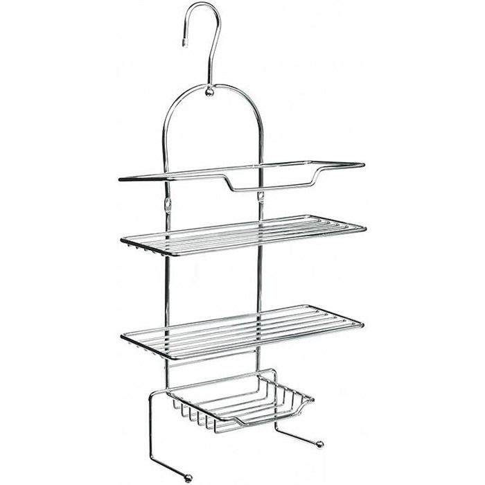 Полка прямоугольная Fixsen трехэтажная, хром (FX-870) FX-870