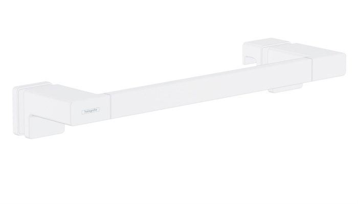 Ручка для двери в душевую Hansgrohe AddStoris 398 мм, матовый белый (41759700) 41759700